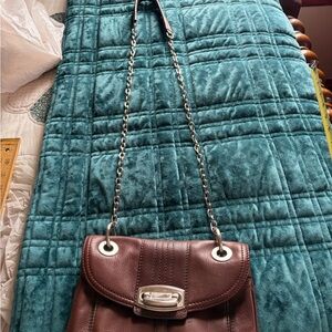 Cognac Leather crossbody bag